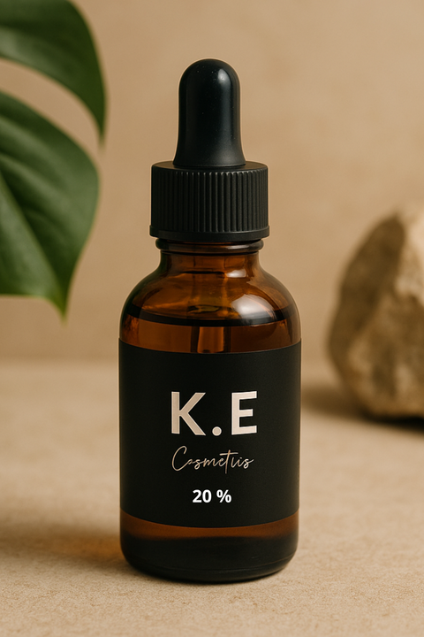 serum 20% pour le Visage et le Cou – Réduction des Imperfections, Peau Lisse et Éclatante